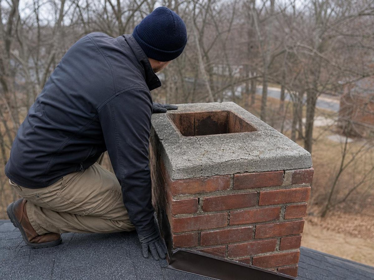 Kaxel Chimney Repair work in San Mateo